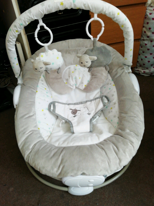 counting sheep baby bouncer